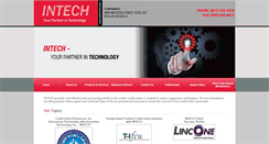 Desktop Screenshot of intech-inc.com